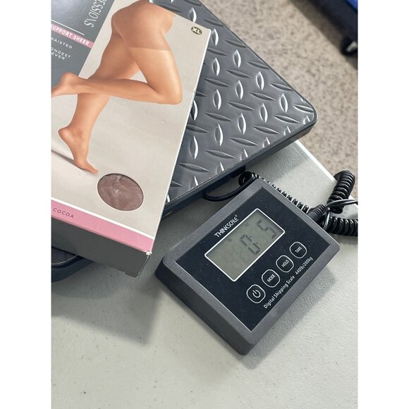 Silk Impressions Pantyhose Size XL Medium Support Sheer High Waisted 2 Pair NEW - Picture 6 of 6